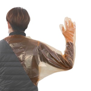 어깨보호용 비닐장갑(대만산)